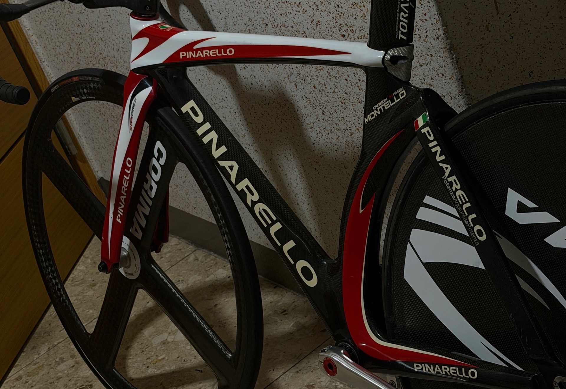 Pinarello fp8 pista 픽시 자전거 셋업 사진 6
