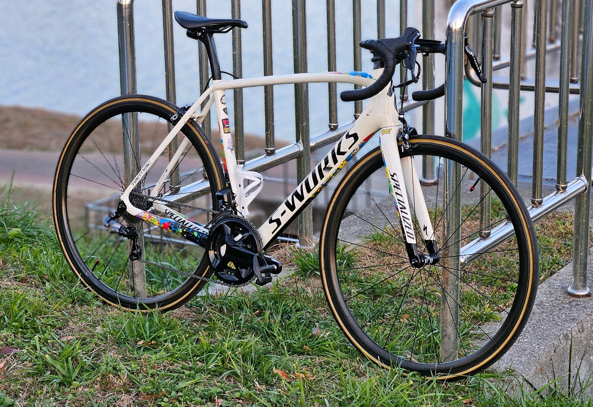 Specialized Tarmac SL5 Mikael Kwiatowski World Champion Edition 로드 자전거 셋업 사진 4
