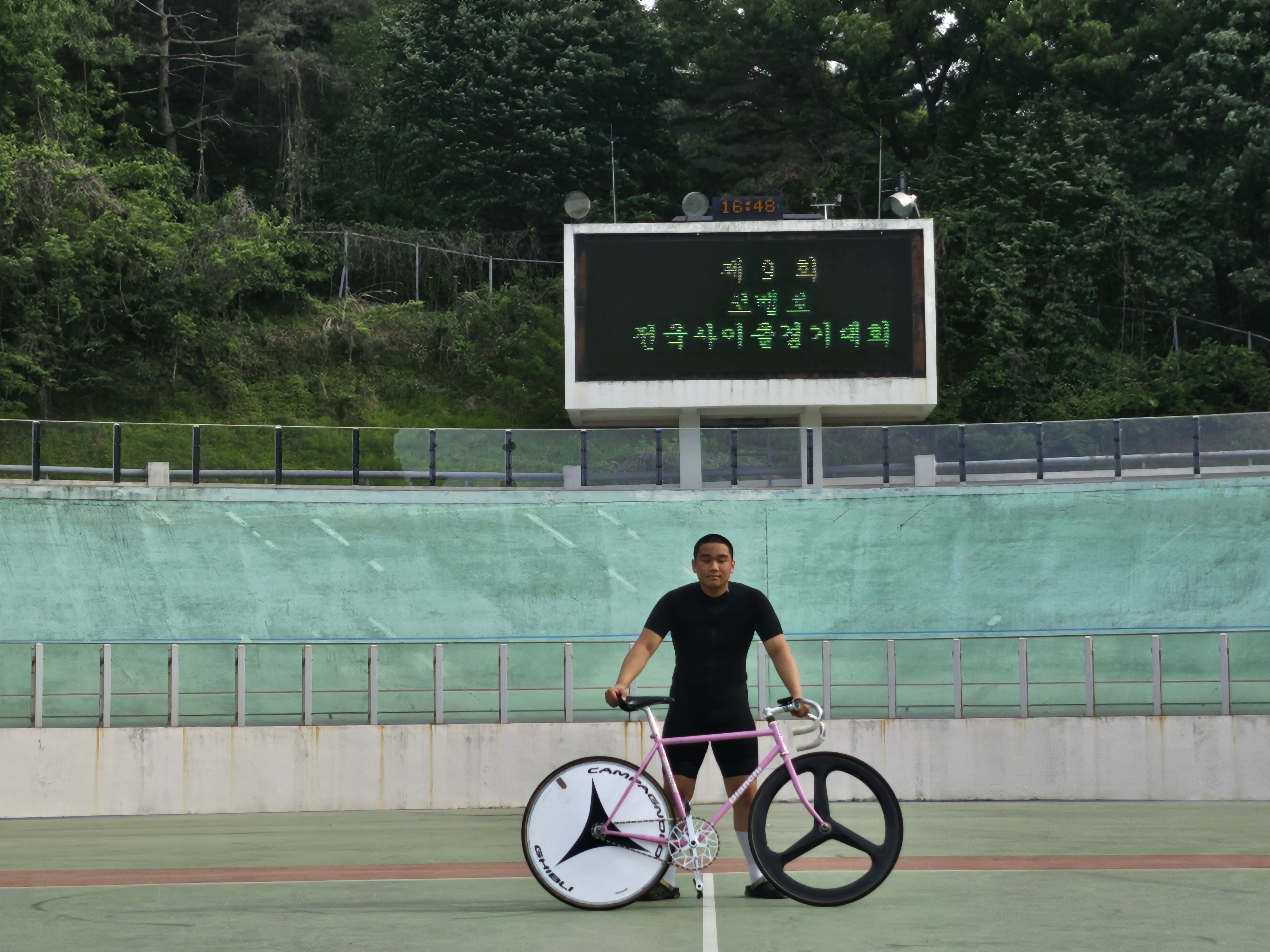 Bianchi pista 픽시 자전거 셋업 사진 4