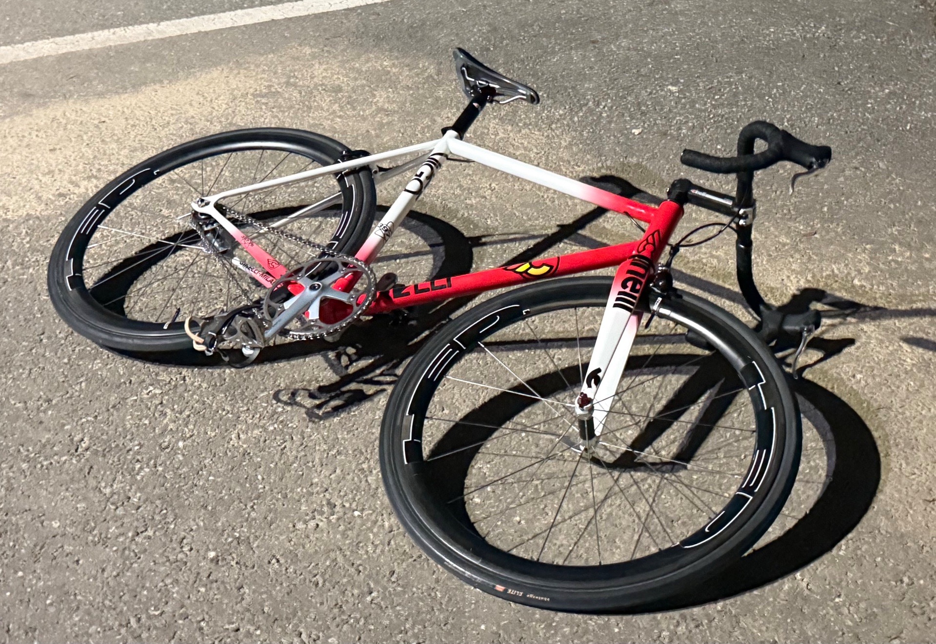 Cinelli vigorelli steel 픽시 자전거 셋업 사진 2