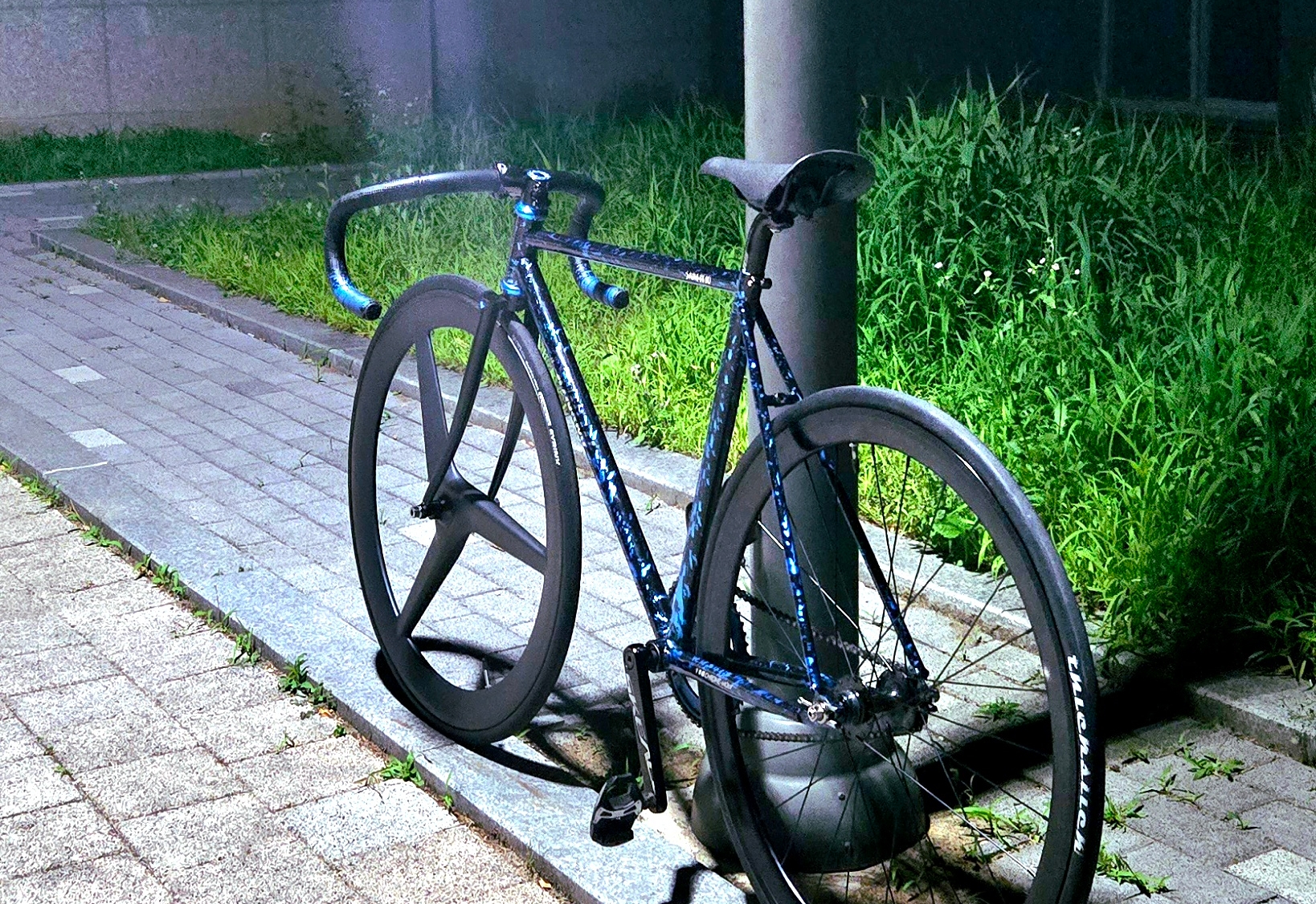 Tsunami snm4130 픽시 자전거 셋업 사진 4