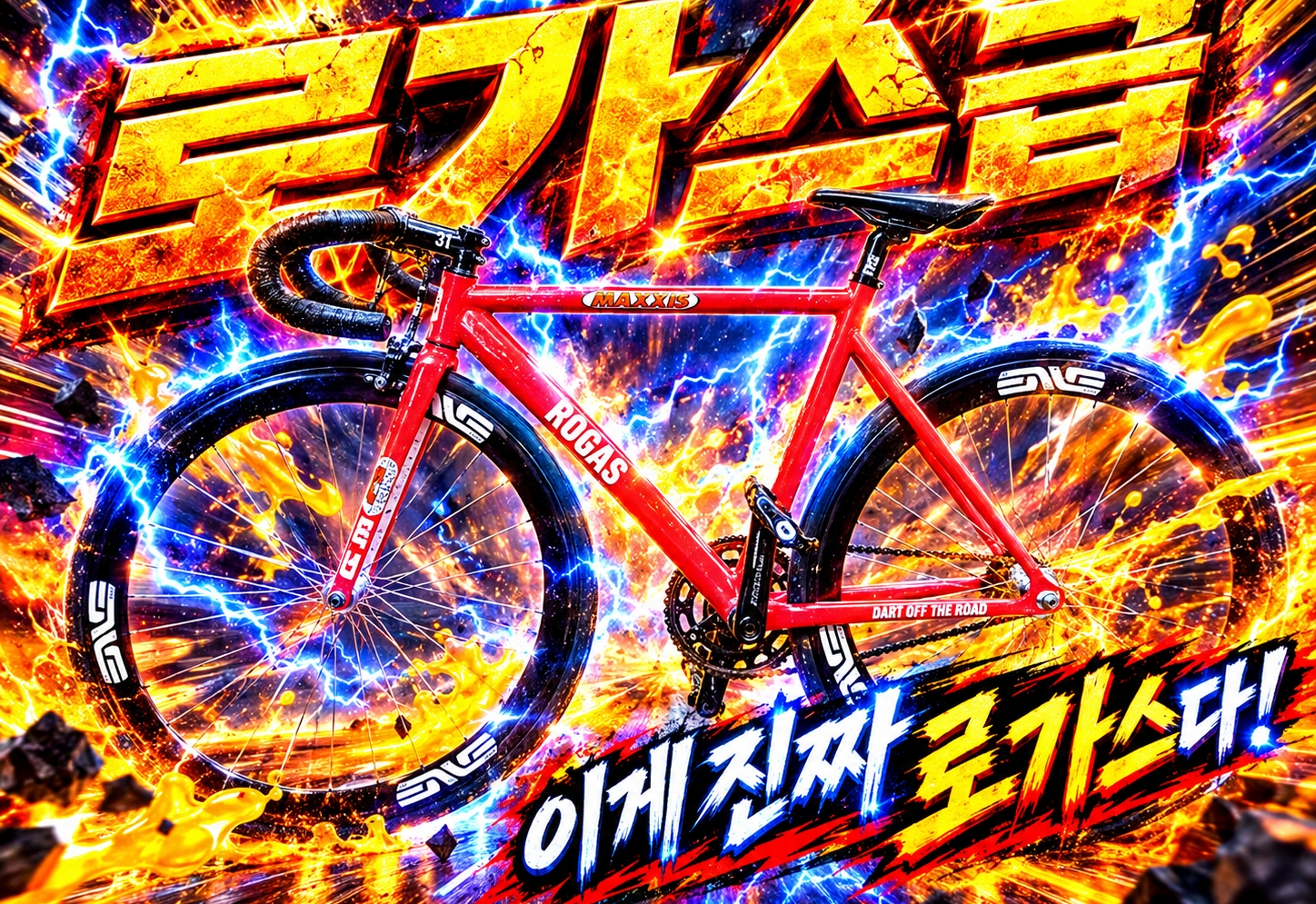 ROGAS CENTRUM 픽시 자전거 셋업 사진 3