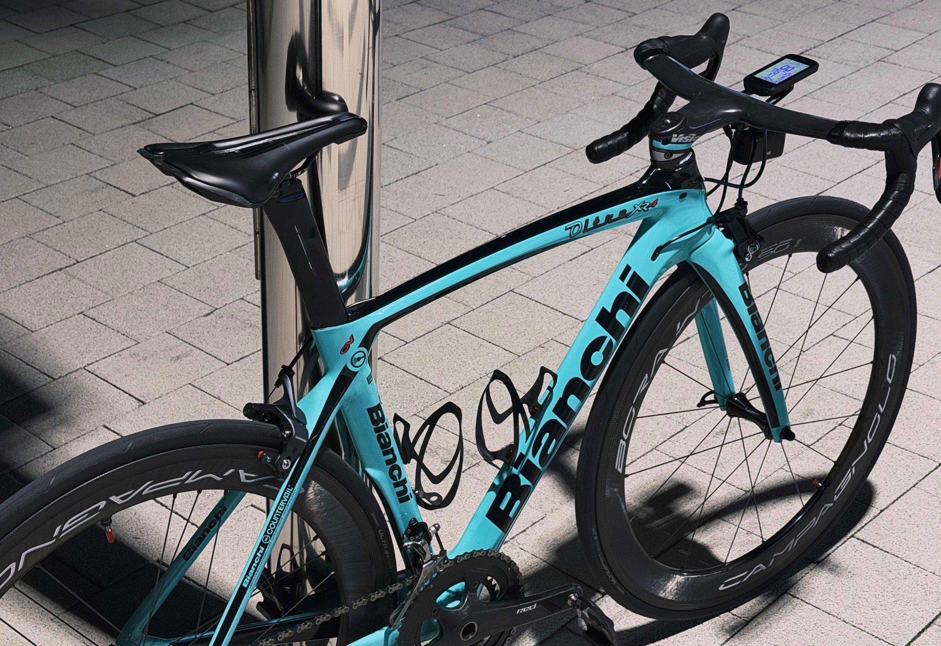 Bianchi oltre xr4 로드 자전거 셋업 사진 3