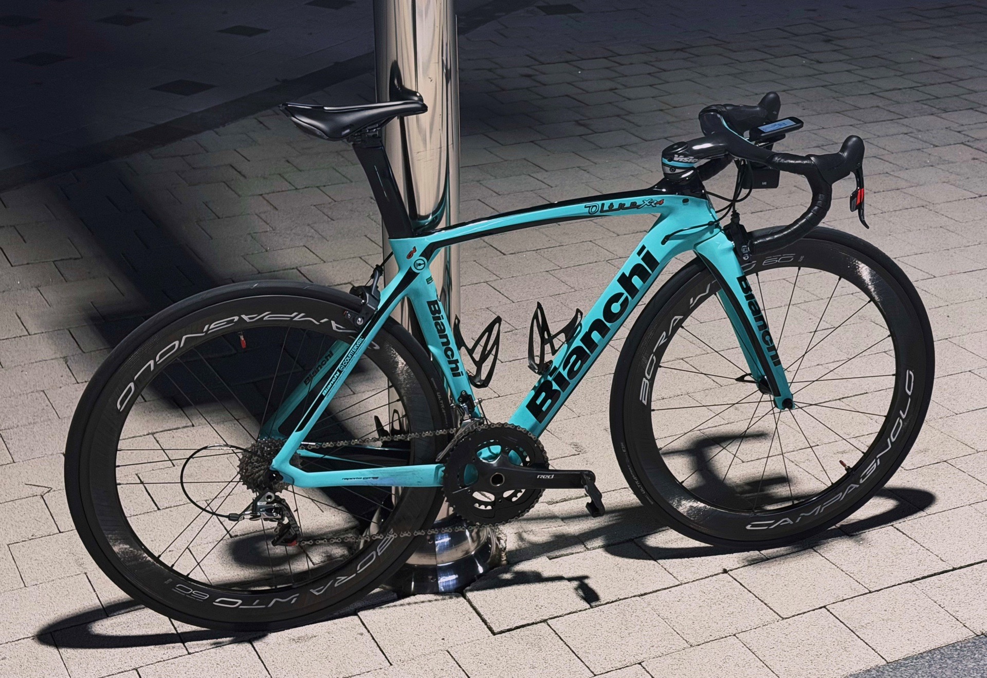 Bianchi oltre xr4 로드 자전거 셋업 사진 2