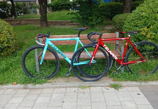 나의 자전거 픽시 자전거 사진