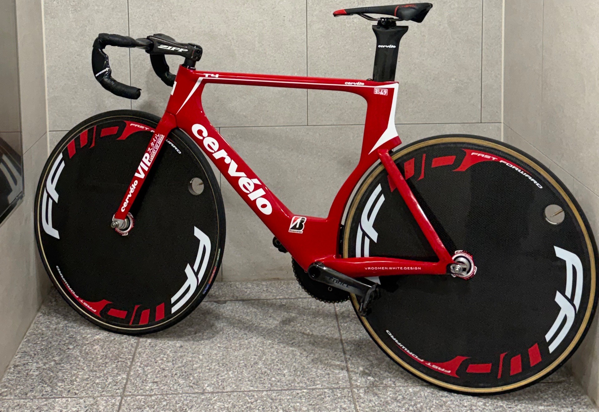 Cervélo t4 픽시 자전거 셋업 사진 8