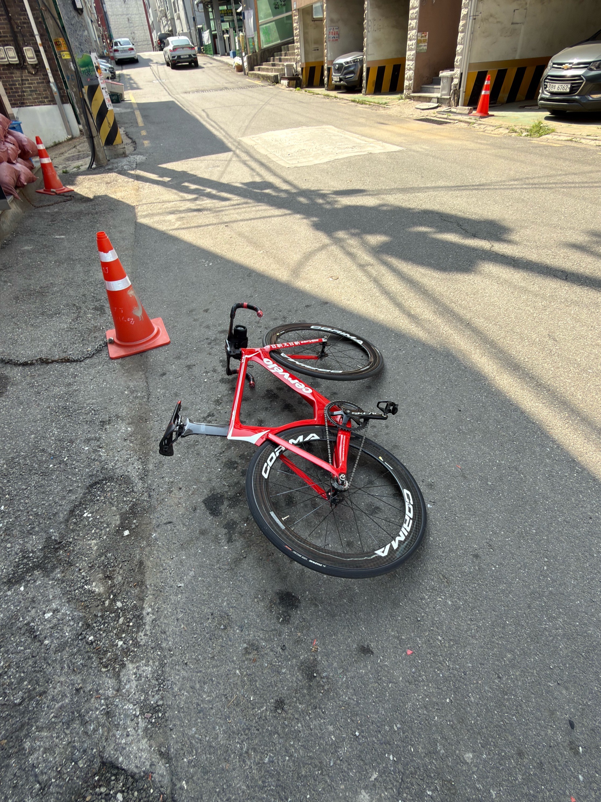 Cervélo T4 픽시 자전거 셋업 사진 2