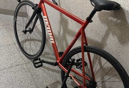 언노운 빨갱이 픽시 자전거 사진