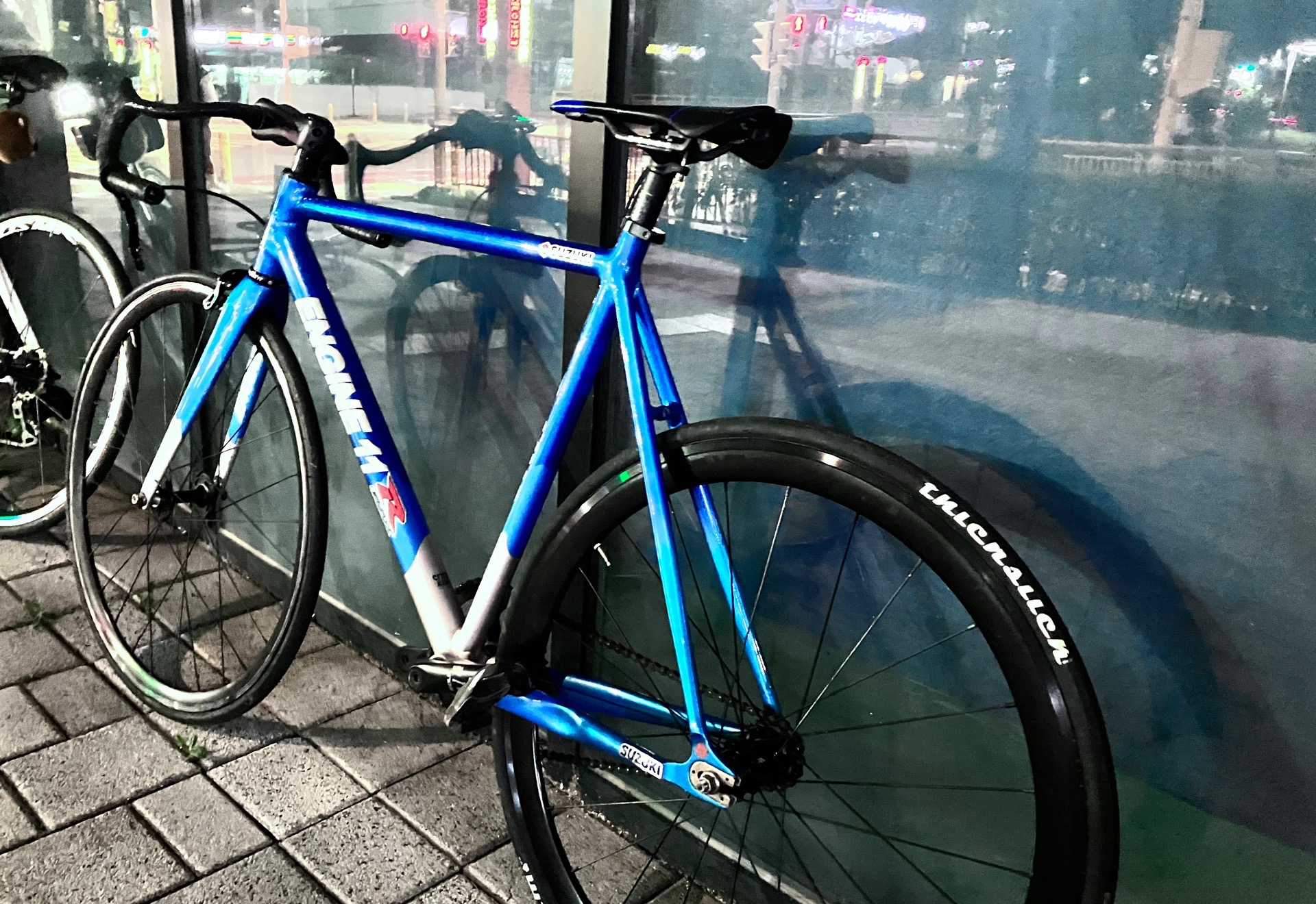 Engine11 캔디블루 픽시 자전거 셋업 사진 5