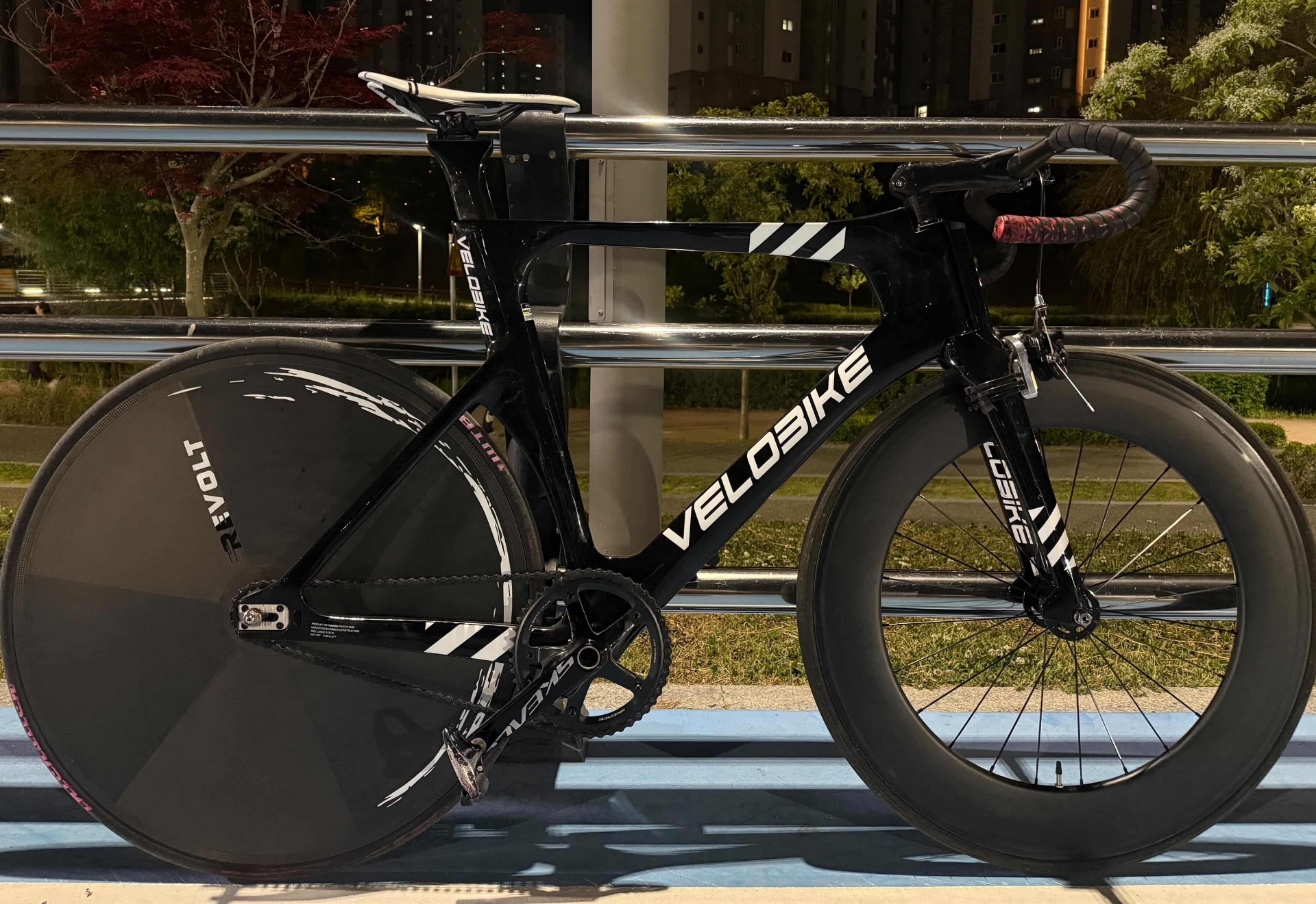 Velobike m2 픽시 자전거 셋업 사진 4