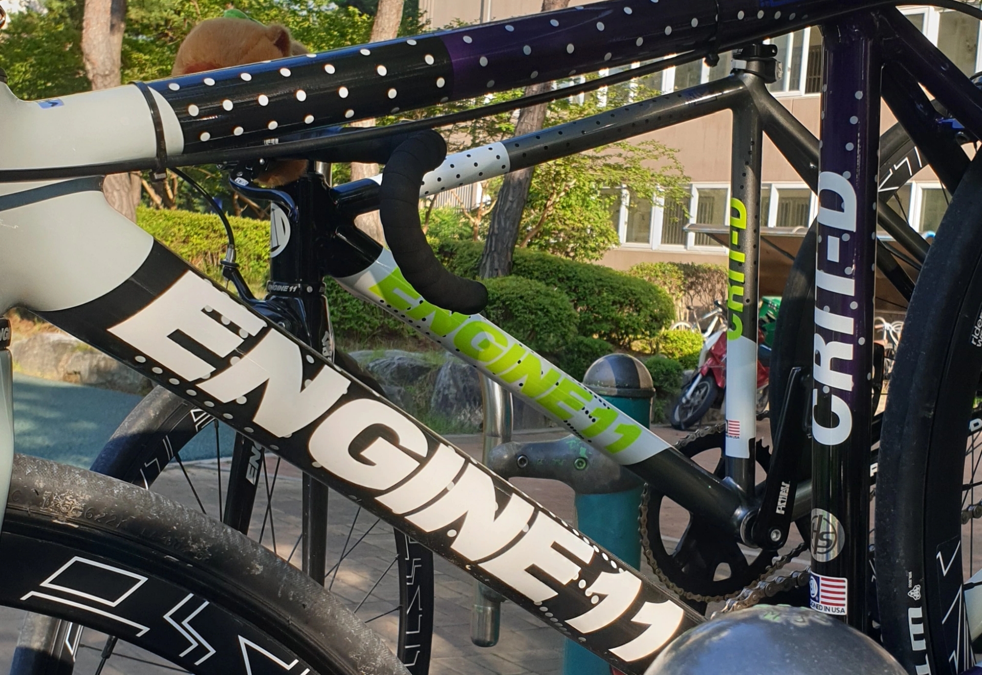 Engine11 에그플랜트 픽시 자전거 셋업 사진 2