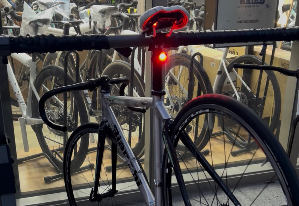 Bianchi FG Lite 로드 자전거 셋업 사진 3