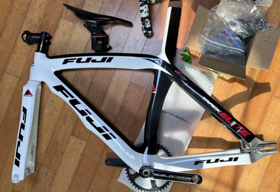 Fuji track elite 2010 픽시 자전거 셋업 사진 2