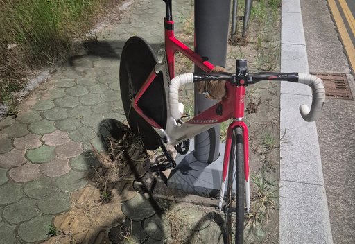 앙카 브릿지스톤 phr7 원도장 픽시 자전거 사진